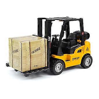 Giocattolo a inerzia per carrello elevatore Senza sbavature Ottima fattura Giocattolo a inerzia per carrello elevatore a trazione a lunga gittata e senza sbiadimento