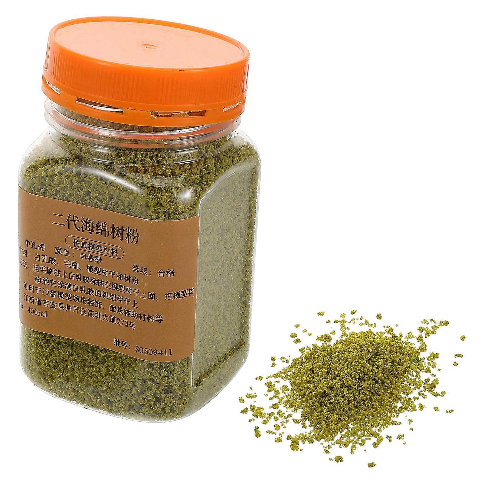 Sponge Tree Powder for Micro Landscape Decoration Craft Olive Green