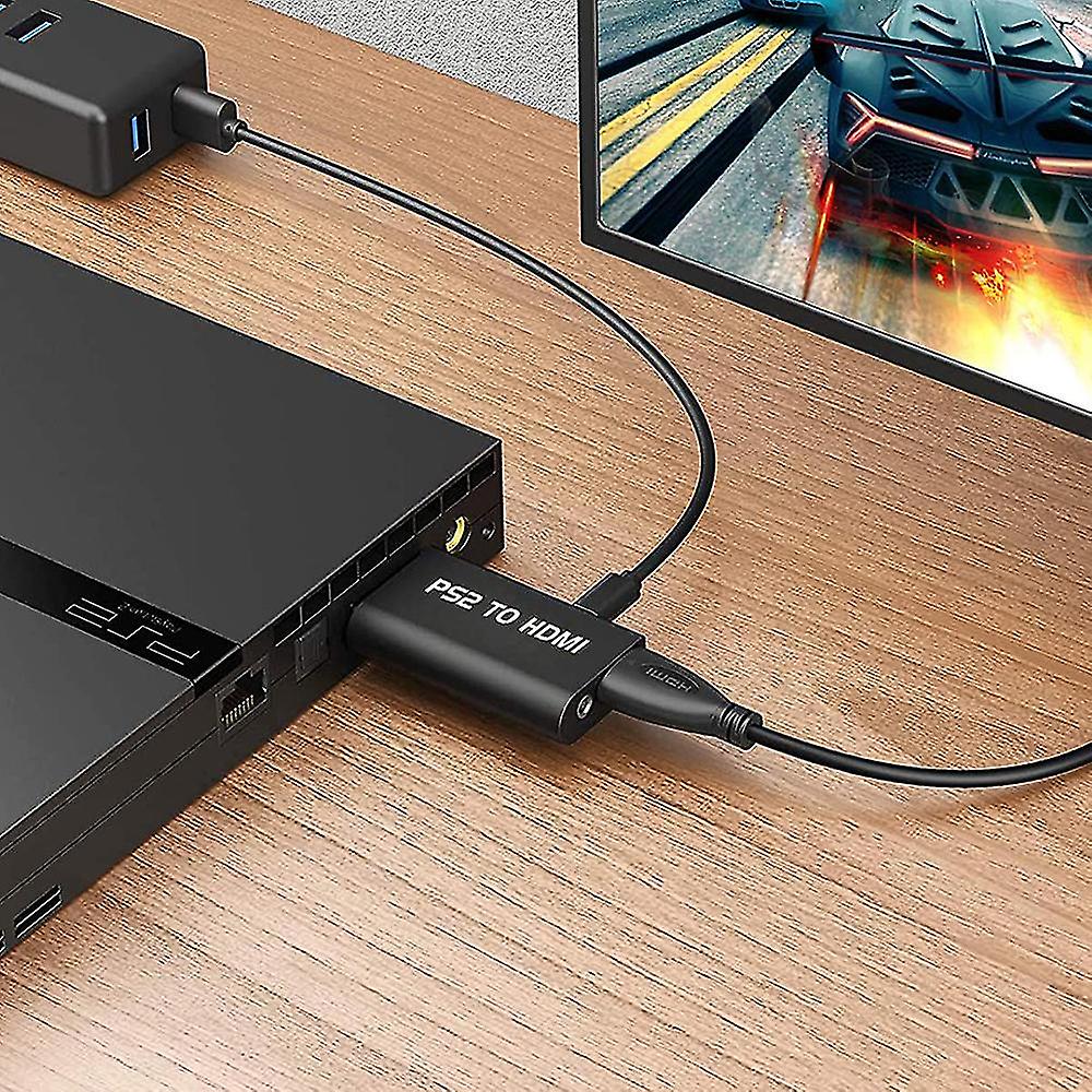 ZiYan PS2 Naar HDMI Converter – 5V USB, Audio Via HDMI Of 3.5mm, Plug & Play, Alle PS2 Modi 3 miniatura