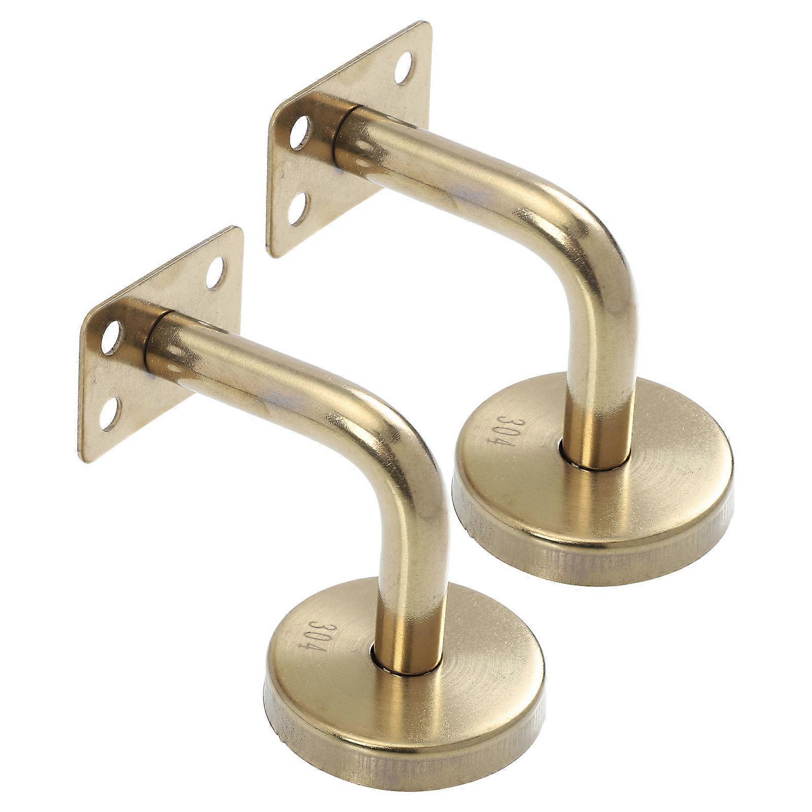 2pcs Handrail Wall Mounted Brackets Support Practical Handrail Holder Bracket