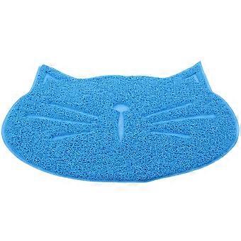 Reusable Cat Placemat 2Pcs Cat Bowl Mat for Feeding Home Use Durable PVC