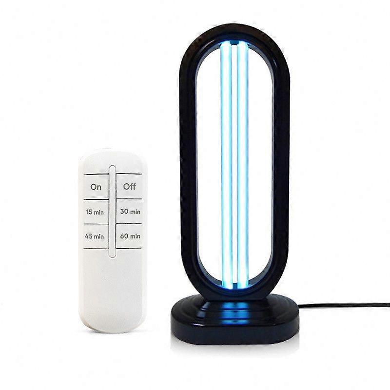 UV-C Germicidal Lamp for Disinfection, 3 Timer Settings, Remote Operation, Effective for Bed Bug Control