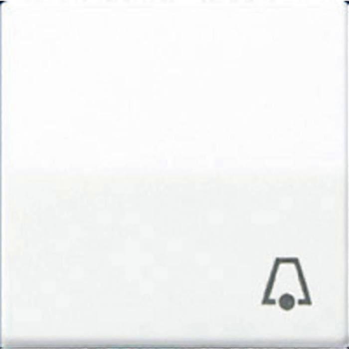 Jung simple Insert white-alpine print button AS591KWW 1 pc(s)
