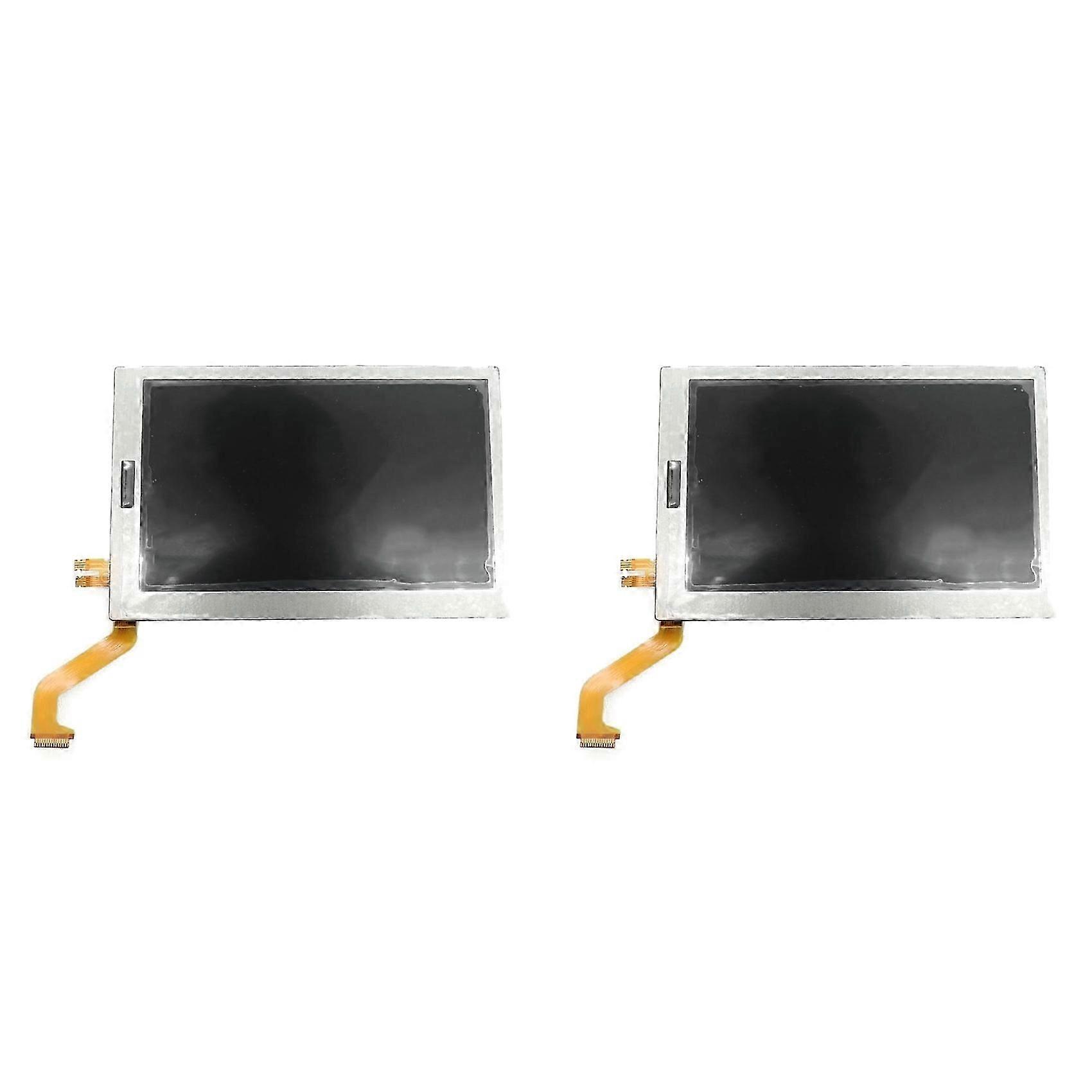 2X for 3DS Top Upper LCD Screen for 3DS LCD Display Replacement Upper LCD Screen