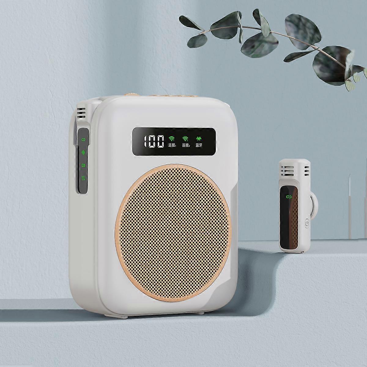 M10 Mini Wireless Microphone Teaching Voice Amplifier with Screen Display