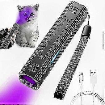 Wood's Lamp Flashlight for Pet Cat and Dog - Detector for Ringworm and Urine Stains, Veterinary Use Light Tool