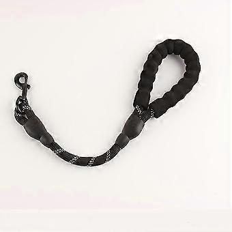 Short Dog Training Leash with Padded Handle for Small Medium Dogs, 3.9 Ft