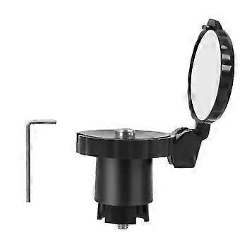 Bicycle Rear View Mirror, 360 Adjustable Handlebar Mirror, 21-22mm Clamp, 1 Kit for Safe Riding  fdq
