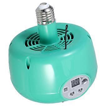 1 pz Allevamento di polli Riscaldamento Lampada Riscaldatore Ventola Calore Emettitore di calore leggero (verde)