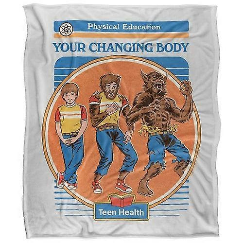Steven Rhodes Your Changing Body Soft Touch Blanket