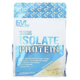 EVLution Nutrition, 100 % isolatprotein, osmaksatt, 454 g