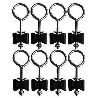 Parafusos de argola de trampolim para manutenção, fixação e reparo (pacote com 24 peças)
