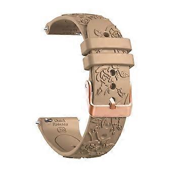 Watch Strap For Garmin Venu Sq 2/Venu/Venu Sq / Forerunner 55/165/245/645, 20Mm Soft Silicone