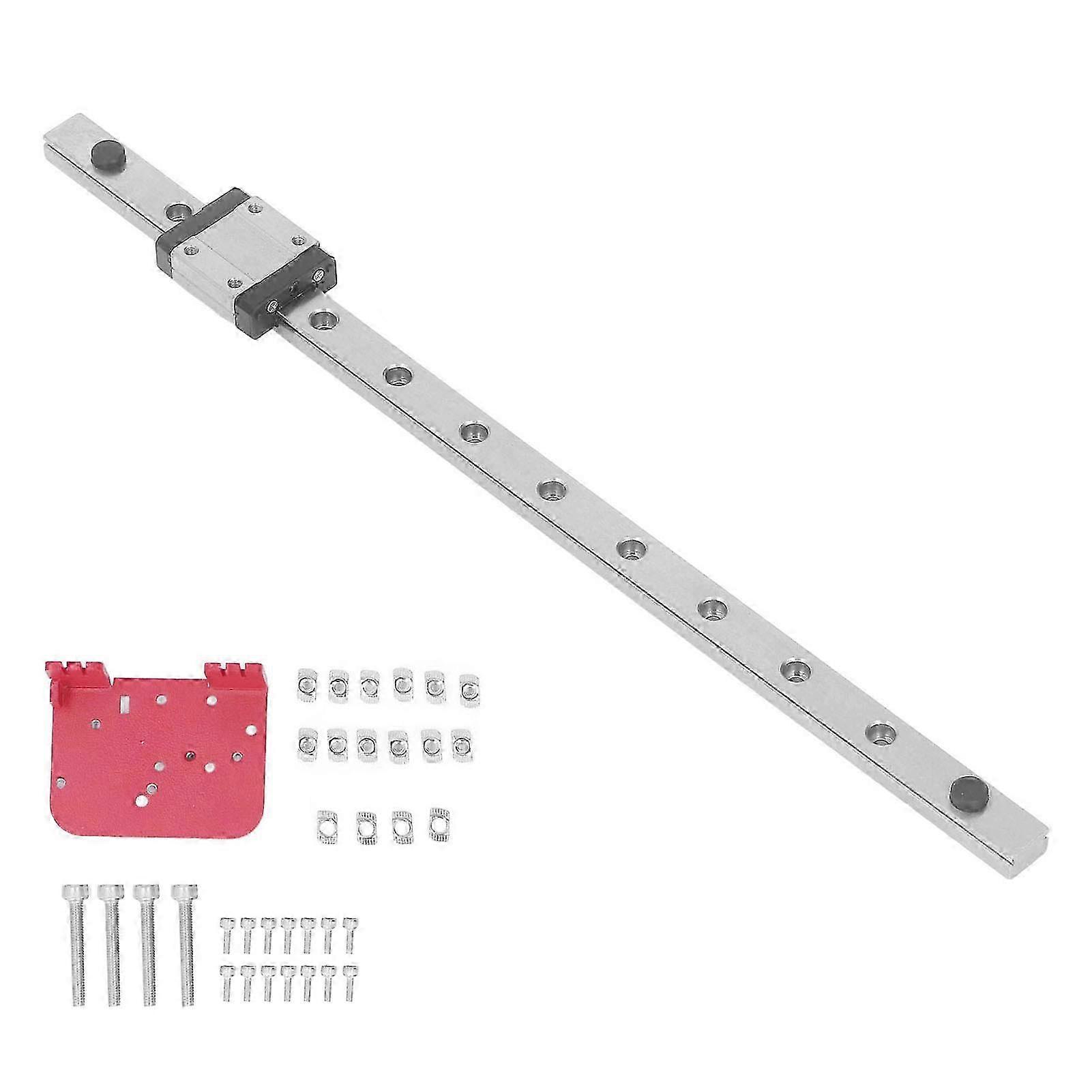 3D Printer Linear Rail Guide Upgraded X Axes Linear Guide compatible withEnder 3 V2 3Pro 310mm