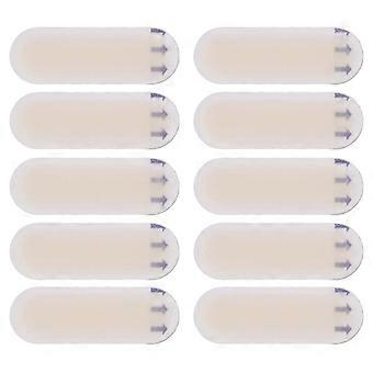 10 Pcs Gel Blister Pad 20x60mm Adesivos da bolha Impedir o desgaste do pé Salto Alto Almofada de Gel