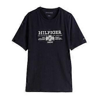 Tommy Hilfiger Mens Embroidered Logo Cotton T-Shirt