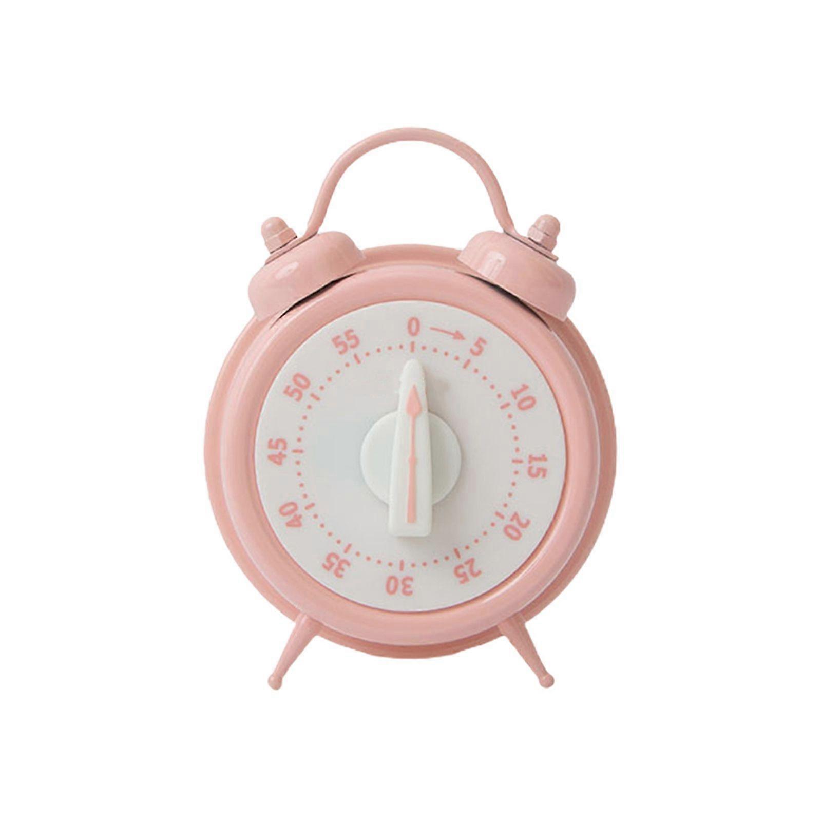 Timer Simple Operation Time Manager Cute Alarm Clock Shape Mechanical Countdown Timer for Home Kitchen KAESI
