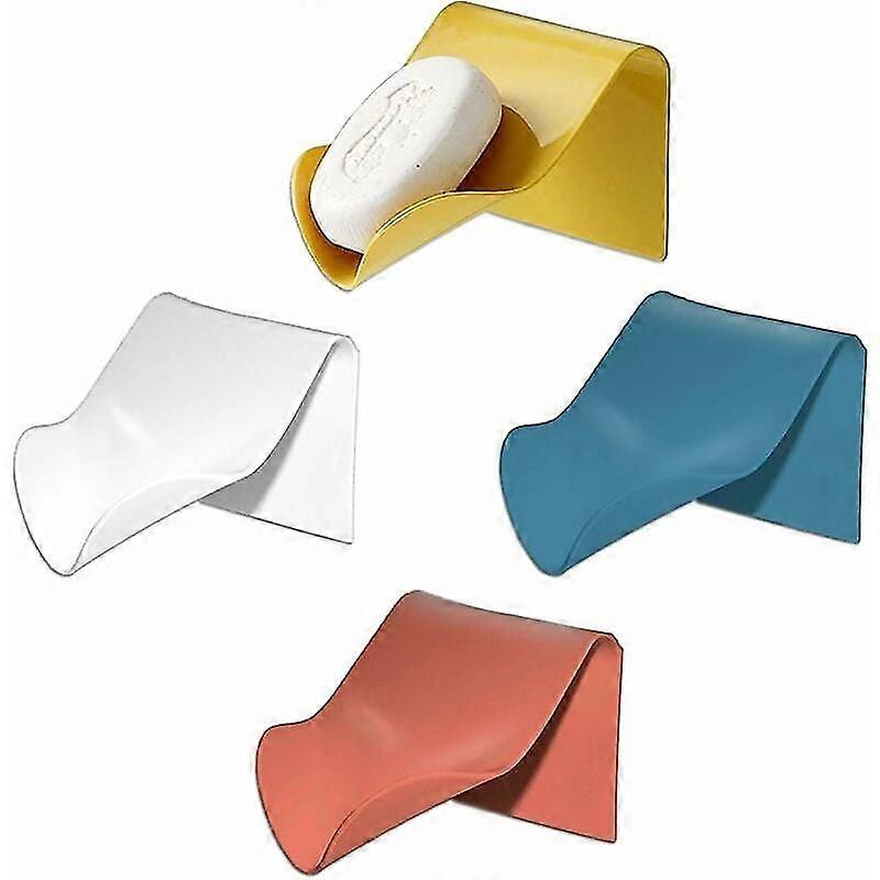 Wall-mounted soap dish without drilling shower