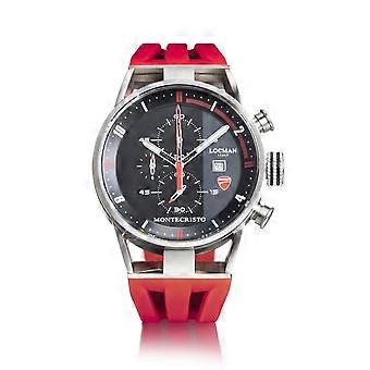 Locman - D510A01S-00BKFRDSR - Armbåndsur - Herre - Quartz - Ducati Montecristo Chronograph