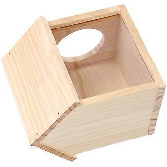 Hamster Hideout Wooden Hamster Hut Providing Safe Shelter 4Pcs Set