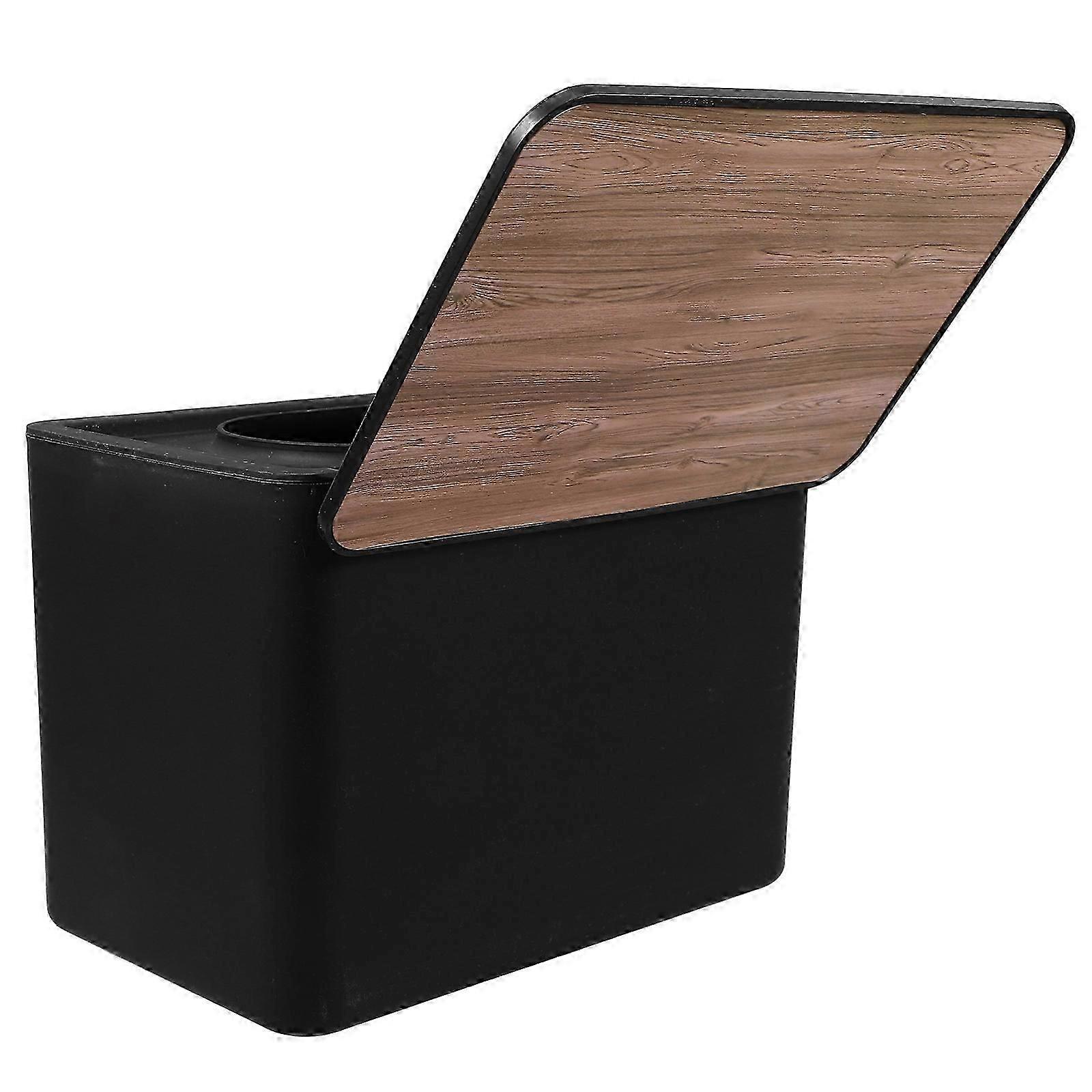 Decorative Tissue Holder Plastic Tissue Box compatible with Storage 4Pcs Black