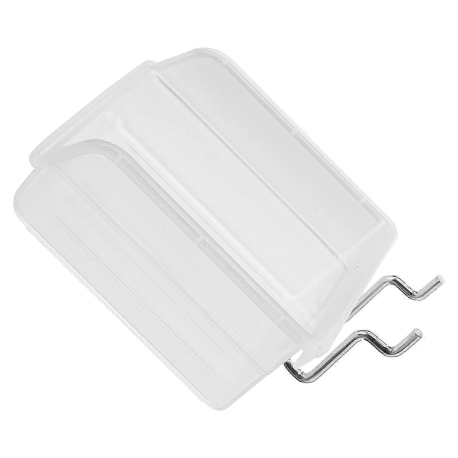 Heavy-Duty Pegboard Bin compatible with Hardware Storage PP Material
