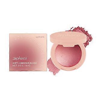 O blush perolado rosa claro luminoso cria um brilho rosado, delicado e de longa duração, não remove facilmente a maquiagem. 5g