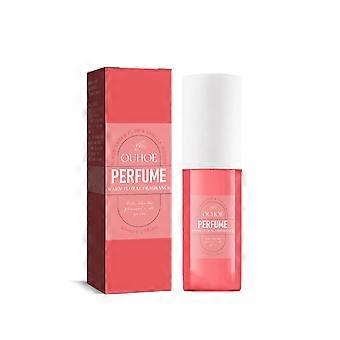 OUHOE Brazilian perfume (red) Women's dating is fresh, natural, lasting, fragrance free, floral fragrance, body perfume, spray