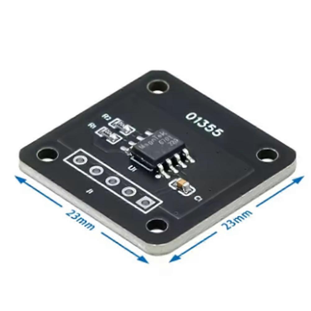 10Pcs MT6701 Magnetic Encoder Module 14Bit Magnetic Induction Angle Measurement Sensor Replacement for AS5600