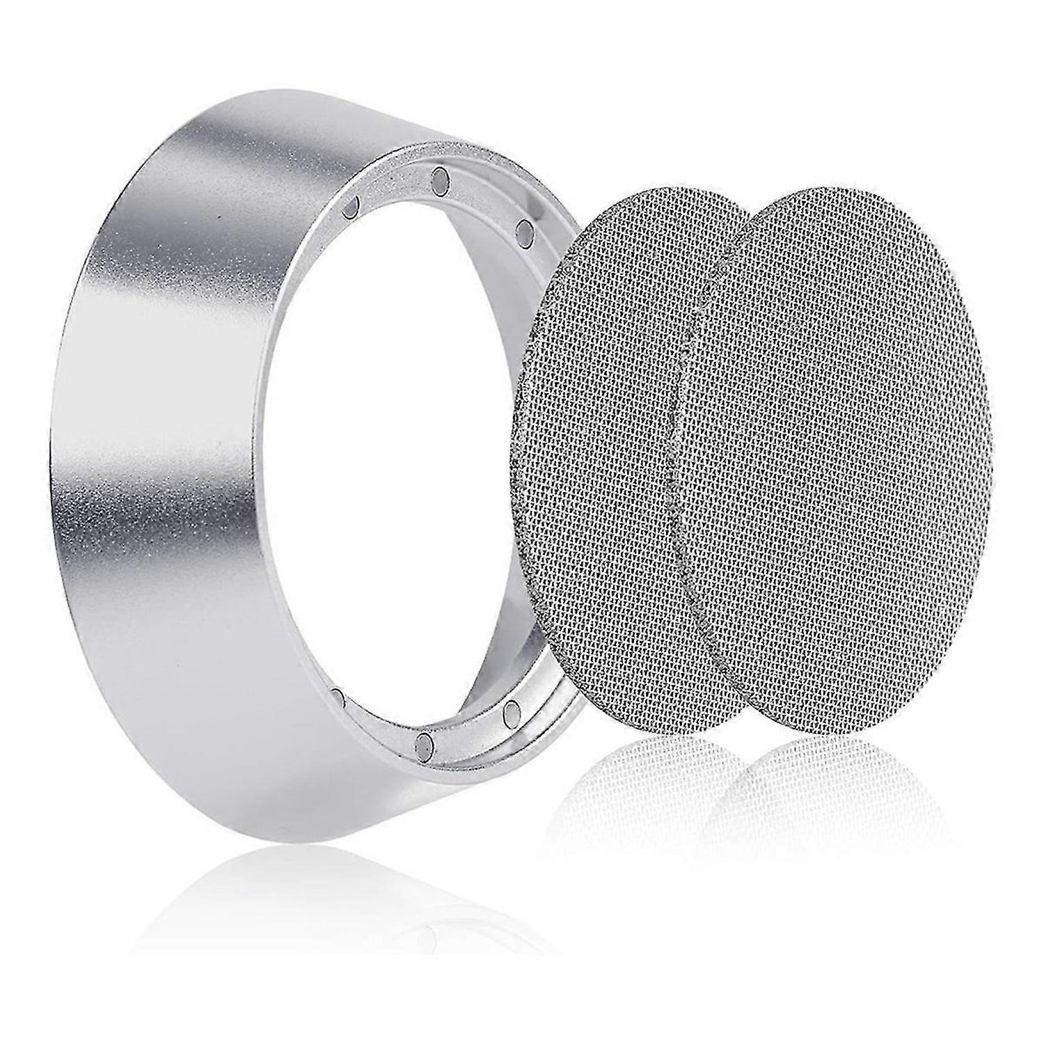 58mm Espresso Dosing Funnel Puck Screen Kit with 2 Filter