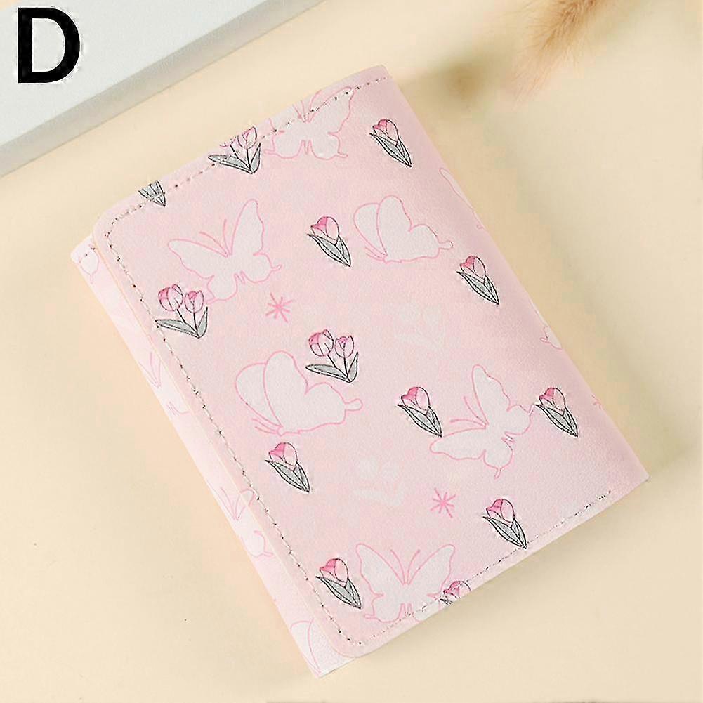 Cute Triple Fold Wallet Large Capacity Student Multi-function Folding YTQ