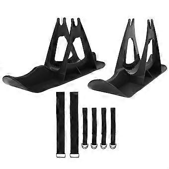 Enfants Équilibré Scooter Skis Stand Parking Rack Snowboard Équipement pour Ski D’hiver Noir