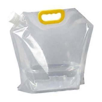 5L Outdoor Portable Folding Water Bag, Camping Water Storage Bucket Hydration Pack