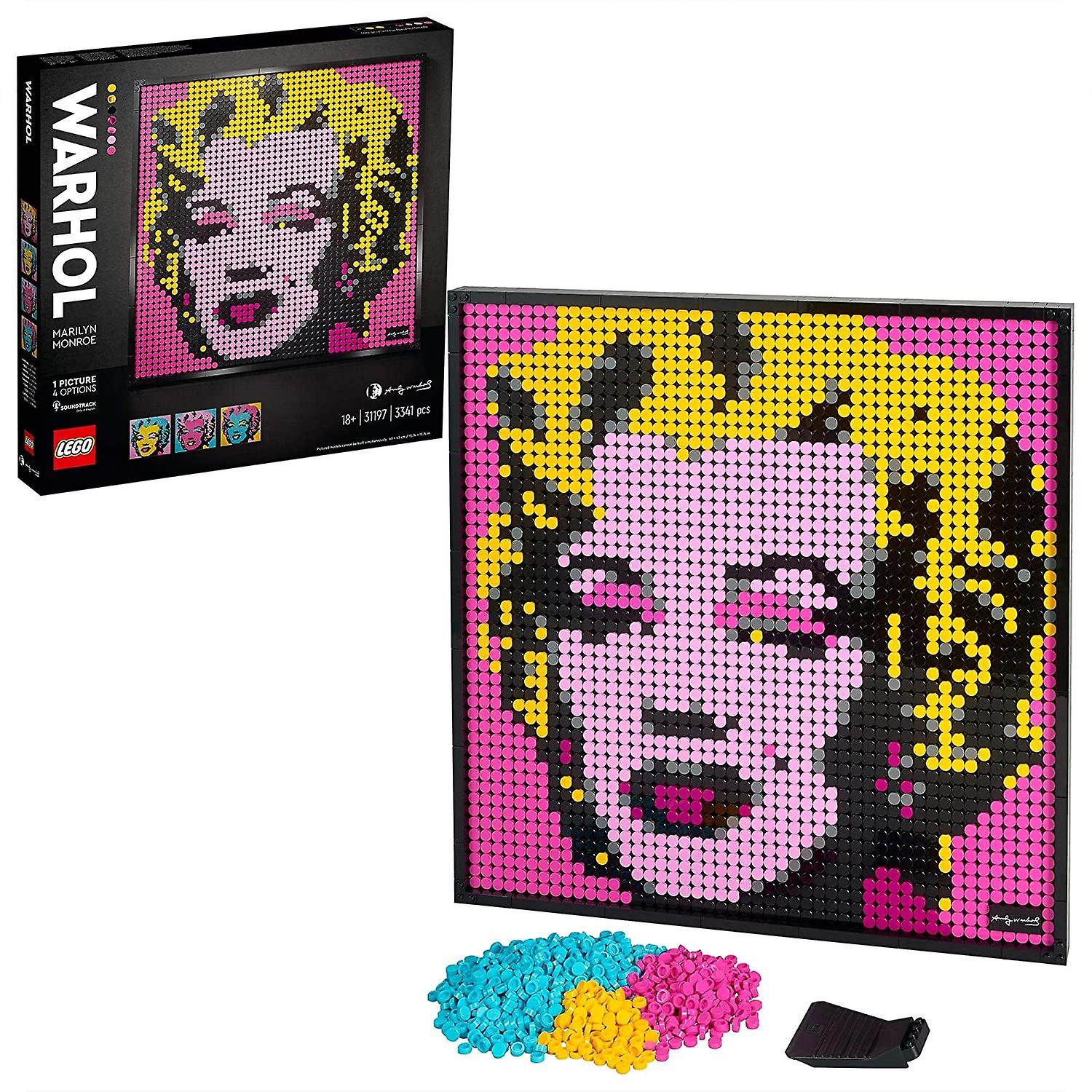 LEGO Art Andy Warhol's Marilyn Monroe 31197
