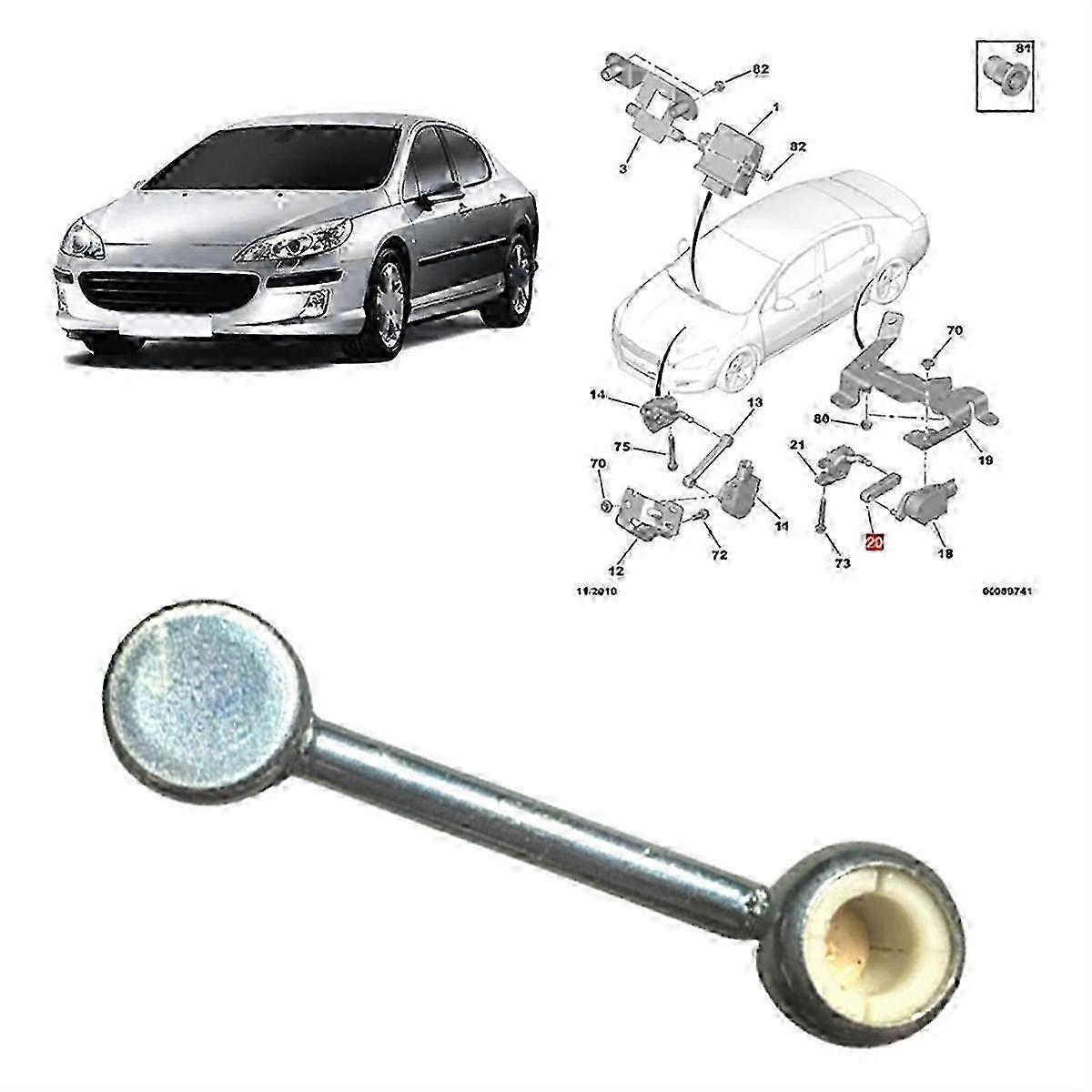 407 Car Compatible High-Grade Angle Sensor with Part Number 527381
