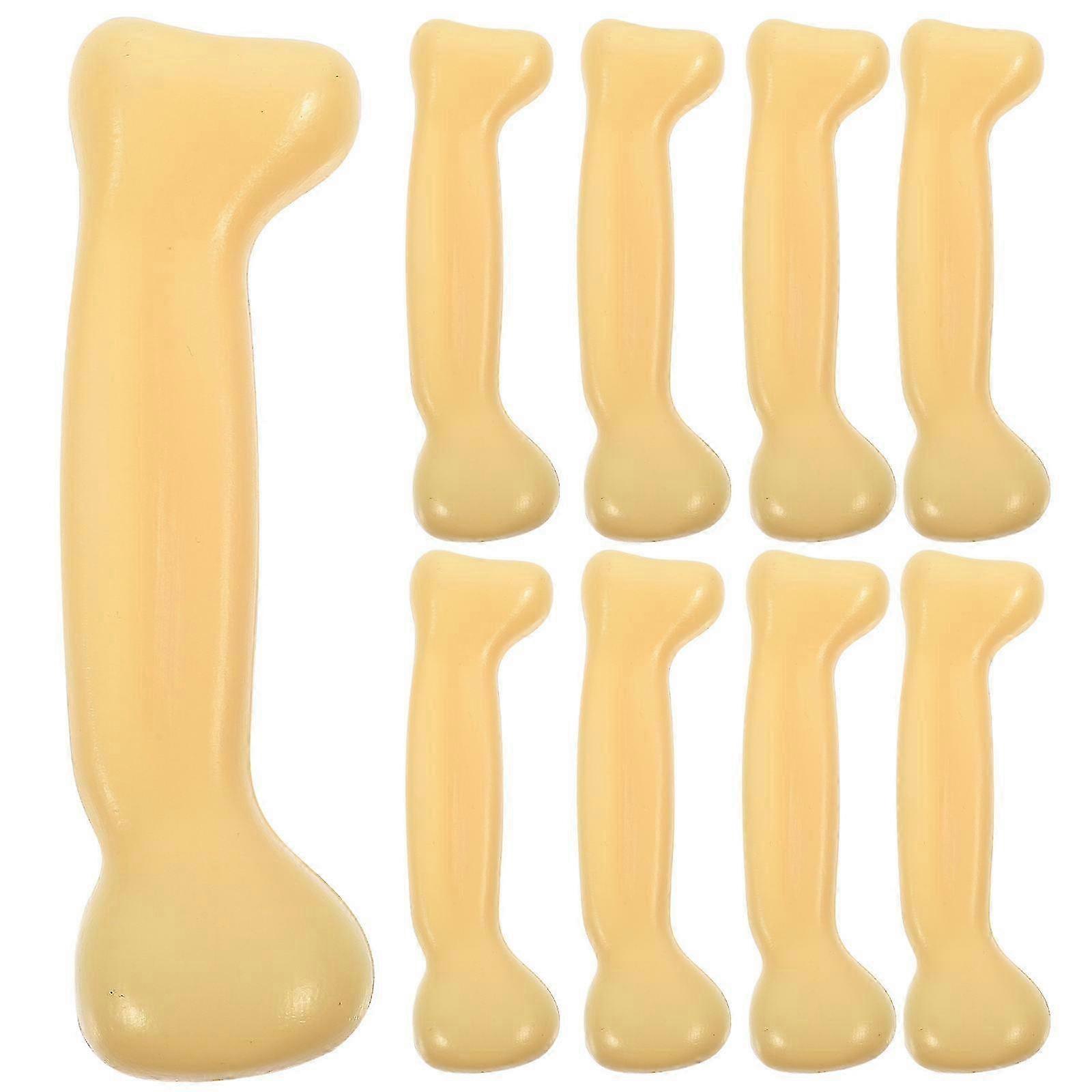 Decor Collection 12Pcs Halloween Small Plastic Bone Props