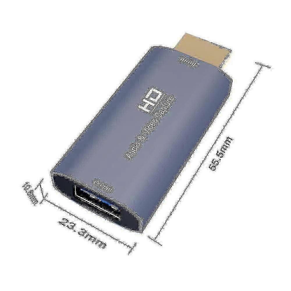 4K HDMI to USB Capture Card