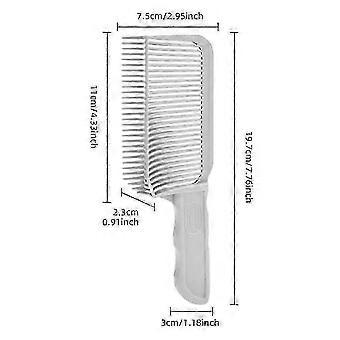 Gebogener Fade-Kamm, ergonomisch, leicht