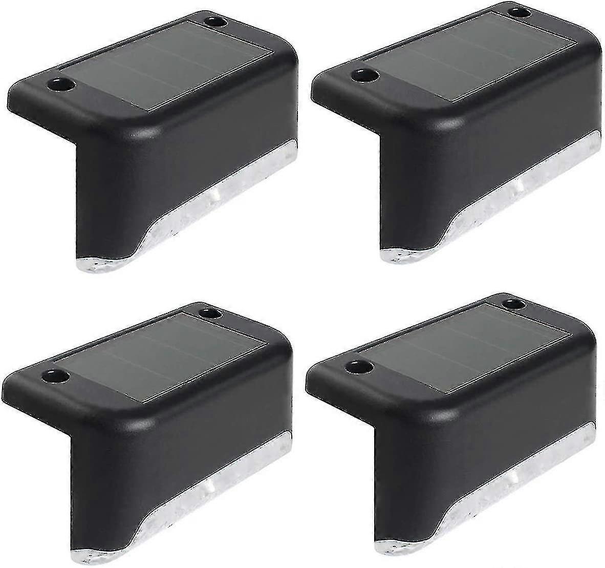 4 Pack Waterproof Solar Step Lights