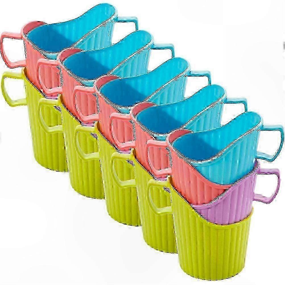 20 Pack Reusable Cup Holders compatible with Hot Beverages - Assorted Colors