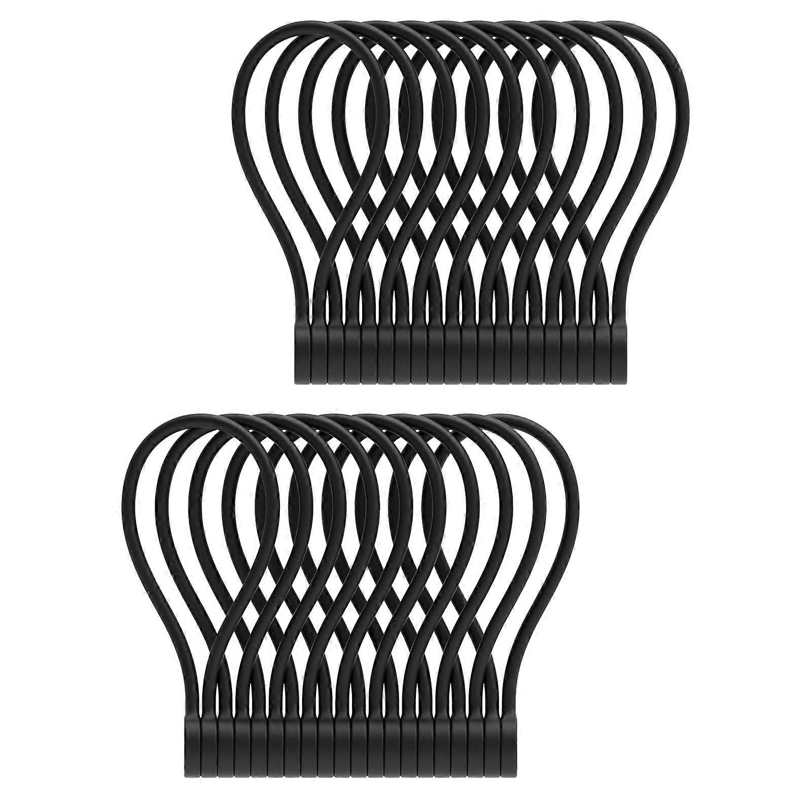 Versatile Reusable Magnetic Cable Ties Cloud Design