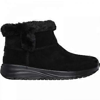 Women's Skechers On-the-GO Stellar - Cozy Step | Black | Womens Classic Shearling Booties