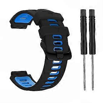 Sweatproof Silicone Loop Wristband Strap Compatible with Forerunner 735xt, 230, 235