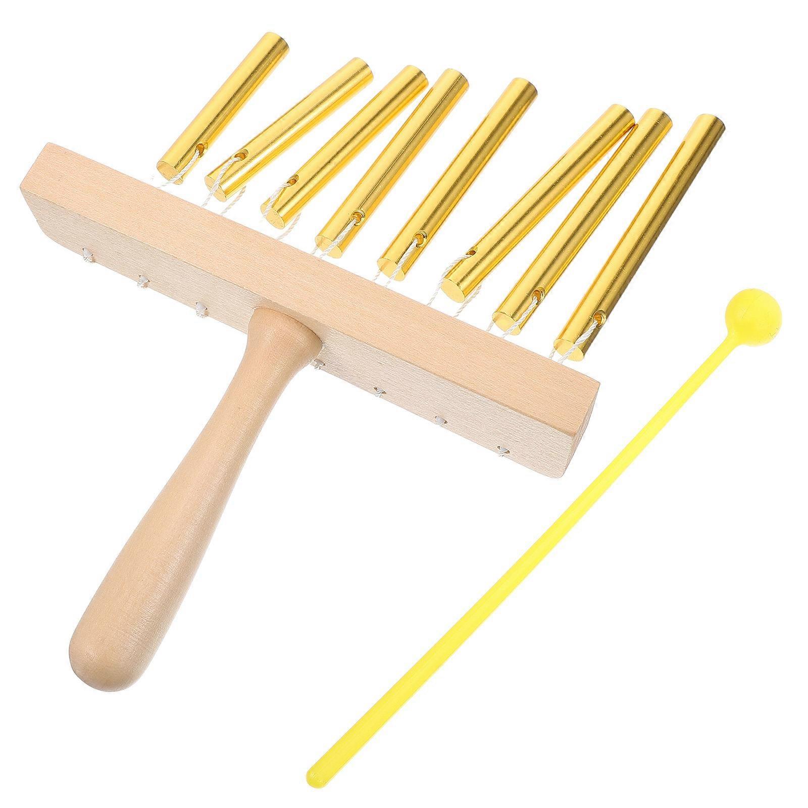Bell Pipe Orff Educational Instrument for Decor with Mallet