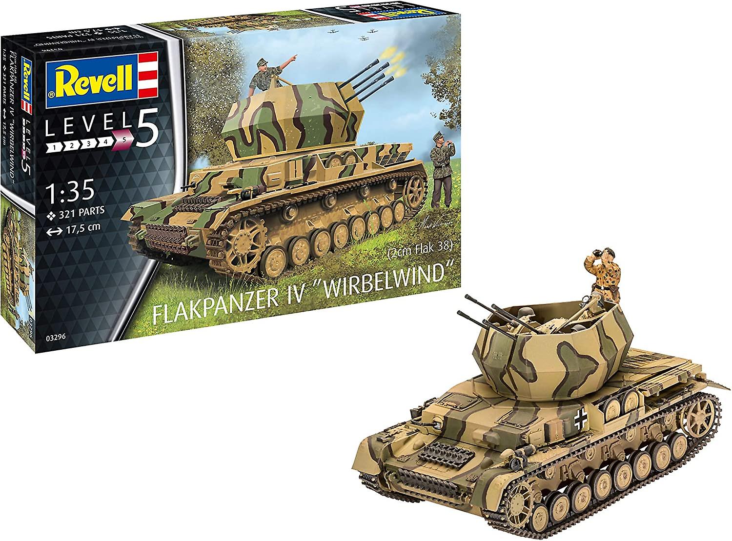 Revell Flakpanzer Iv Wirbelwind 1:35