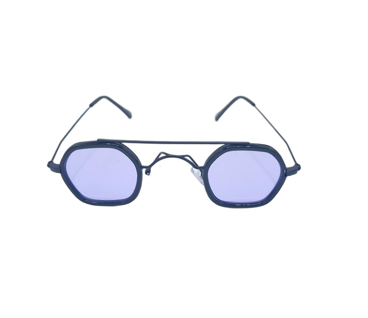 Mini Clark Black and Purple Sunglasses 