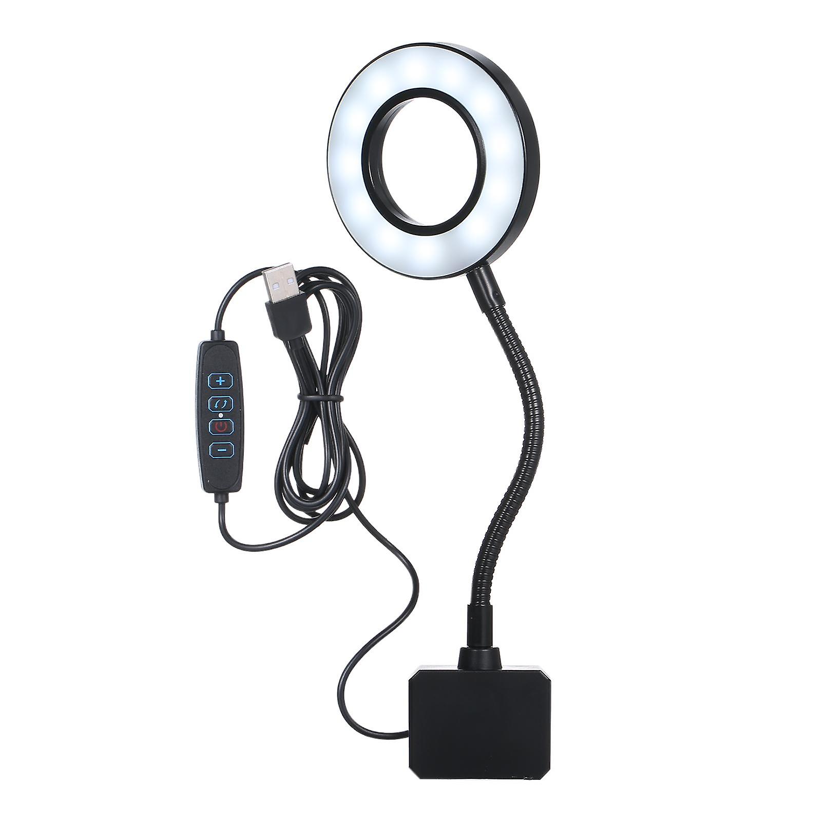 D C 5V 7W 18 LED Aquarium Light Fish Jar Clamp Clip View Lamp USB Powered Operated 3 Lighting
