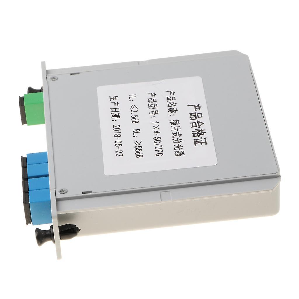 1 bis 4 SC / UPC eingesetzter SPS-Glasfasersplitter FTTH-Glasfasersplitter