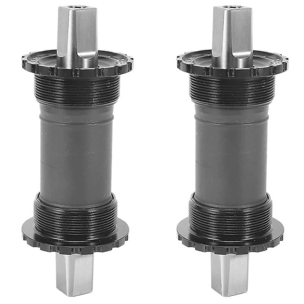 2x Titanium Bsa English Threaded Square Taper Bottom Bracket 119mm For 148g