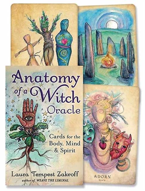 Anatomy Of A Witch Oracle by Laura Tempest Zakroff Paperback Book